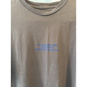 Post Malone Austin Tour Shirt Mens XLarge Brown 2023 Concert Graphic Tee